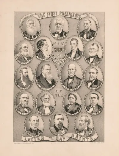 The First Presidents Of The Church Of Jesus Christ Of The Latter Day Saints