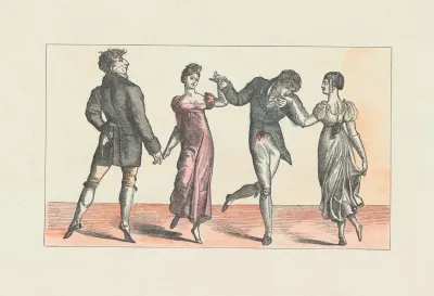 The First Quadrille At Almacks