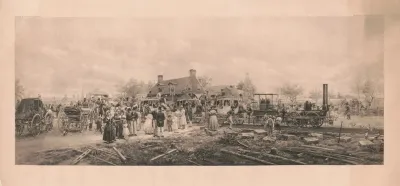 The First Railway Train