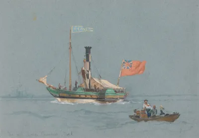 The First Thames Steamboat Pearl