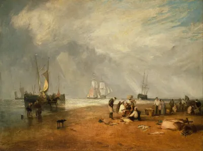 The Fish Market At Hastings Beach