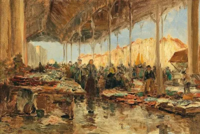 The Fish Market In Venice 2