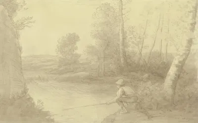 The Fishermen At The River