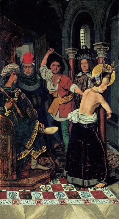 The Flagellation Of Saint Engracia