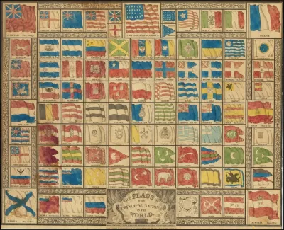 The Flags Of The Principal Nations In The World