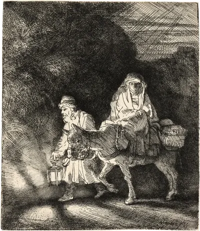 The Flight Into Egypt A Night Piece 2
