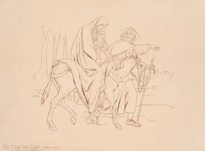 The Flight Into Egypt Matth Ii14 15