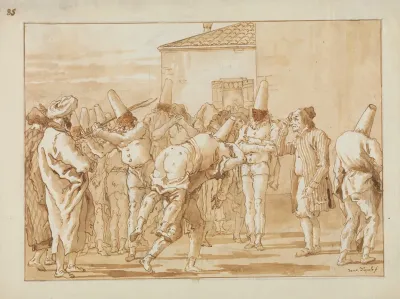 The Flogging Of Punchinello