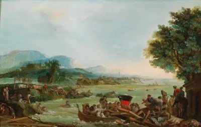 The Flooding Of The Tagliamento River