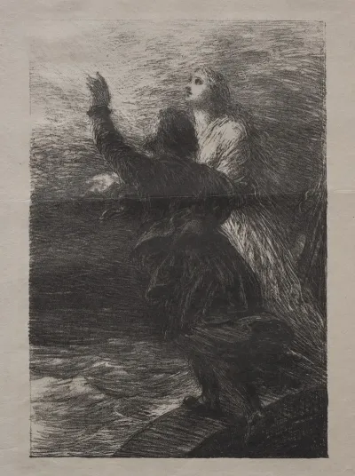 The Flying Dutchman Act Iii The Ecstasy Of Senta And The Dutchman
