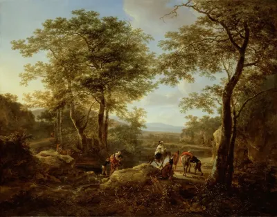 The Ford And Halt Of The Travelers