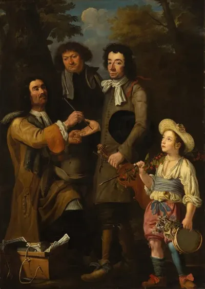 The Fortune Teller Or Allegory Of The Five Senses