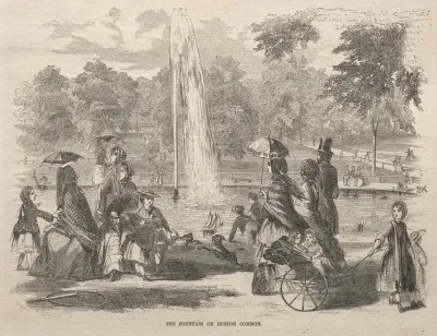 The Fountain At Boston Common