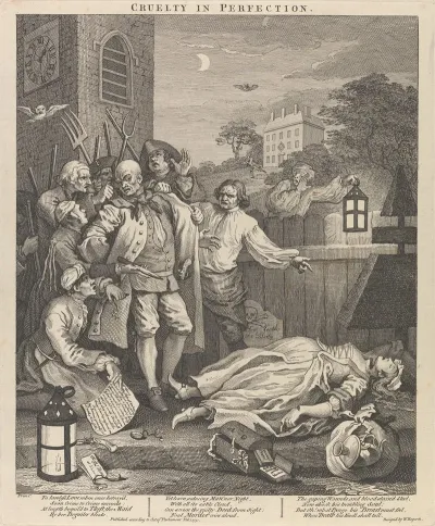 The Four Stages Of Cruelty Cruelty In Perfection The Murderer