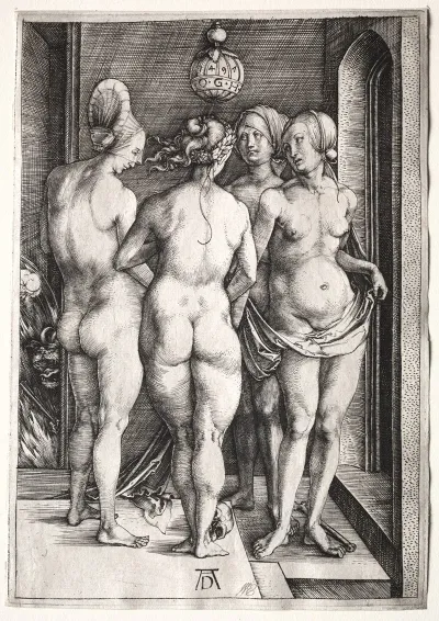 The Four Witches Four Naked Women