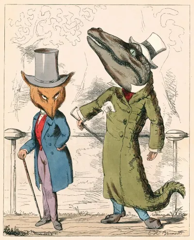 The Fox And The Crocodile