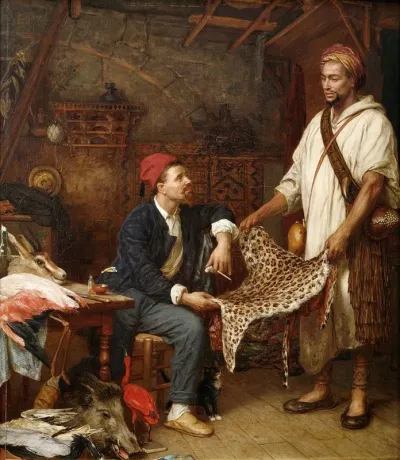 The French Naturalist In Algiers