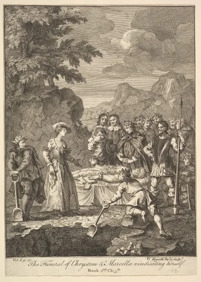 The Funeral Of Chrystom Marcella Vindicating Herself