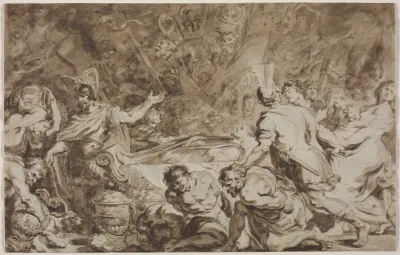 The Funeral Of Decius Mus