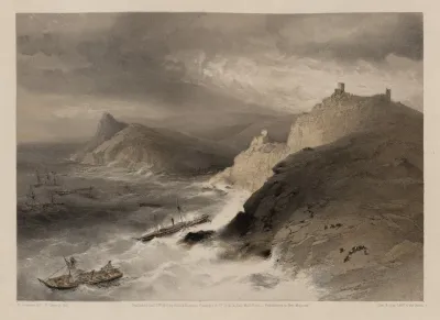 The Gale Off The Port Of Balaklava 14th Nov 1854