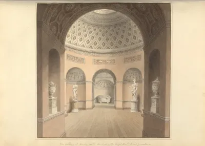 The Gallery At Newby Hall The Seat Of The Right Honble Lord Grantham
