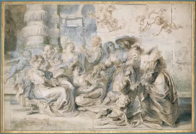 The Garden Of Love Right Portion