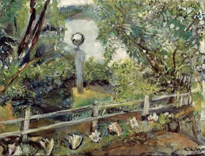 The Garden With The Glass Ball