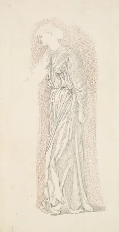 The Garland Weavers Drapery Study 2