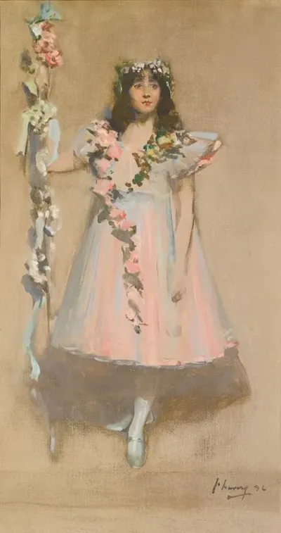 The Garlanded Girl 1896