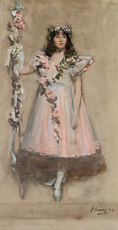 The Garlanded Girl