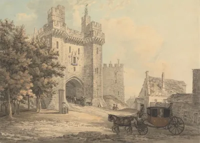 The Gateway Of Lancaster Castle