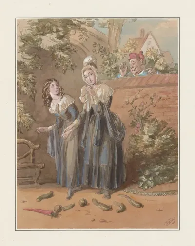 The Gentleman Next Door Declares His Passion For Mrs Nickleby