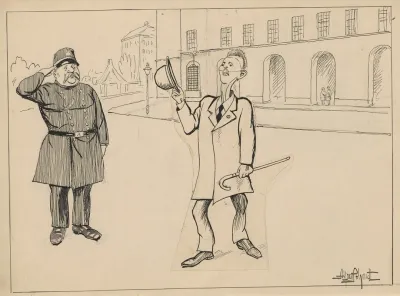 The Gentleman Thief Storm Nielsen Manages To Leave His Cell At The Police Station By Dressing Up As The Police Chief