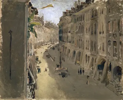 The Gerechtigkeitsgasse In Bern