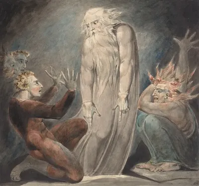 The Ghost Of Samuel Appearing To Saul