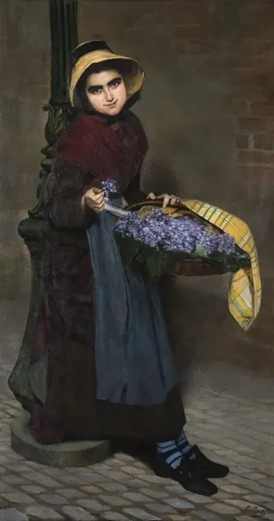 The Girl Selling Violets