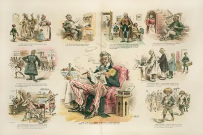 The Glad Thanksgiving Of Some Personages From Pucks Pages