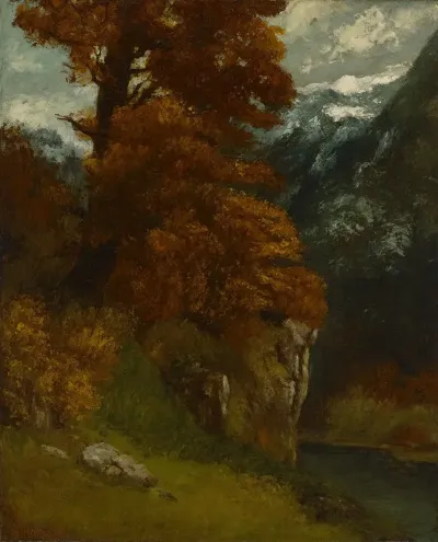 The Glen At Ornans Bords Du Doubs Effet Dautomne