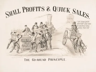 The Go Ahead Principle Small Profits Quick Sales
