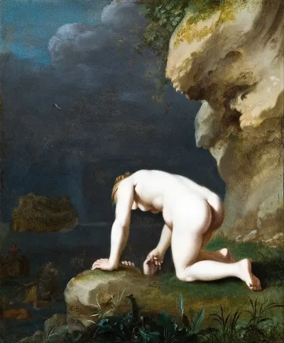 The Goddess Calypso Rescues Ulysses