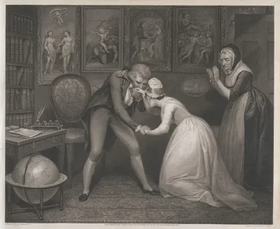 The Good Girl Receives The Honourable Addresses Of Her Master