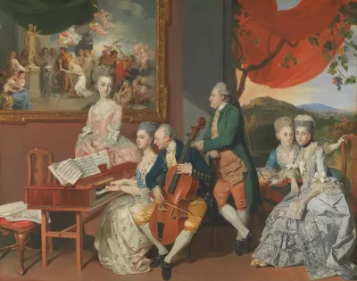 The Gore Family With George 3rd Earl Cowper