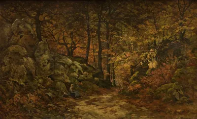 The Gorge Aux Loups In Fontainebleau