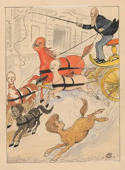 The Governments Four Horse Team