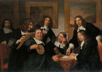 The Governors Of The Guild Of St Luke Haarlem 1675