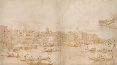 The Grand Canal Above The Rialto 2