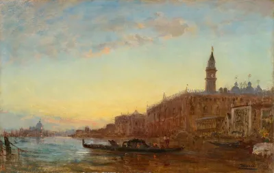 The Grand Canal In Venice