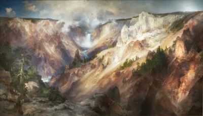 The Grand Canyon Of The Yellowstone