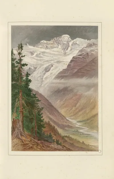 The Grand Paradis From Near Cogne