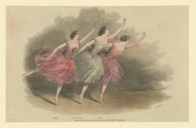 The Grand Pas Des Elemens At Her Majestys Theatre